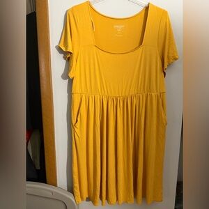 Torrid Mustard Yellow Tunic Top
